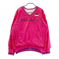 サイズ：4 PEARLY GATES パーリーゲイツ  起毛 リバーシブル スニードジャック  ピンク系 [240101337078] ゴルフウェア メンズ ストスト