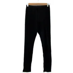 B&Y ユナイテッドアローズ BEAUTY&YOUTH ビューティー&ユース H レギンス リブパンツ ロング丈 無地 黒 ブラック /YS12のサムネイル