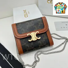 【今日特価】Celine セリーヌ トライウンフ シリーズ 取り外し可能なチェーン付きの多用途デザイン-WTO輸入2