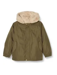 110_カーキ [ロペピクニック キッズ] マウンテンパーカー 【KIDS】 リンクコーデ/ボアライナー付きマウンテンパーカー GRL62000 カーキー