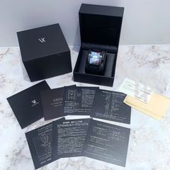 ▼【稼働品/Aランク】VARTIX/バティックス グロウス GRS01-062 腕時計 自動巻き 黒文字盤 S66969894421