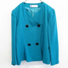 ジバンシイ GIVENCHY GLAMOUR ヴィンテージ ジャケット ノーカラー 892453iのサムネイル