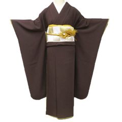 振袖 着物 中古 正絹 成人式 結婚式 結納 きぬたや 絞り 花模様