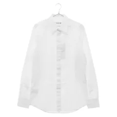 MARNI (マルニ) L/S POLO NECK SHIRT ポロネック長袖 ポプリンシャツ ホワイト CUMUQ02M00TCS42のサムネイル