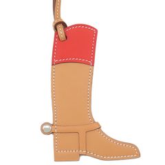 エルメス HERMES バッグチャーム サックオランジュ アニョーミロ  