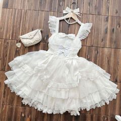 Chalmiereシャルミエール エプロン 白 - メルカリ