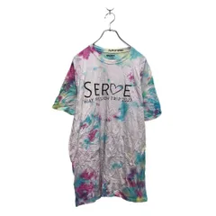 GILDAN 半袖 タイダイ Tシャツ ギルダン XL ホワイト ブルー ビッグサイズ マルチカラー クルーネック 古着卸 アメリカ仕入 a605-7551