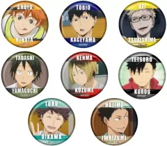 【中古】バッジ・ピンズ 全8種セット 「ハイキュー!!百面相缶バッジvol.3」