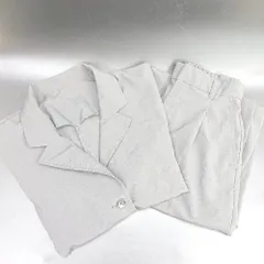 ◇ ⊂ LOWRYS FARM ローリーズファーム オフィスカジュアル 半袖 S セットアップ サイズフリー グレー レディース E  【1412090066412】