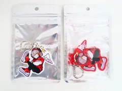 2点セット だるまいずごっど Crazy Raccoon キーチェーン