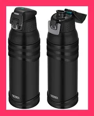 【スタッフおすすめ！】サーモス 水筒 真空断熱スポーツボトル 1L マットブラック 保冷専用 FJC-1001 MTBK