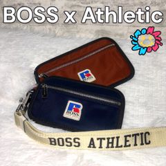 完売レア商品　BOSS x Russell Athletic ヒューゴボス x ラッセルアスレティック ネックポーチ ストラップ　ポーチ　大谷翔平　メンズ　レディース　ユニセックス　ショルダーバッグ
