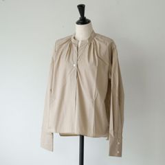 CLANE(クラネ)MIX PLEAT LAYER SHIRTベージュ 2 新品 - メルカリ