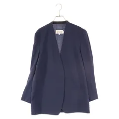 Maison Margiela (メゾンマルジェラ) 19SS カラーレスジャケット ノーカラージャケット ネイビー S50BN0370のサムネイル