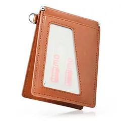 【特価セール】[QUARE] パスケース 定期入れ メンズ 革 両面 定期券 入れ ic カードケース 2つ折り バタフライ 大容量 薄型 収納 免許証 (レトロキャメル)