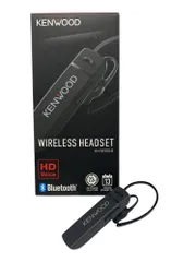 KENWOOD(ケンウッド) KH-M300-B 片耳ヘッドセット Bluetooth対応 連続通話時間 約23時間 左右両耳対応 テレワーク・テレビ会議向け ブラック/025