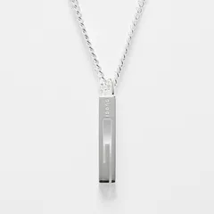 新品 グッチ ネックレス ペンダント ジュエリー メンズ レディース Gマーク YBB225055 J8400 8106 ペア