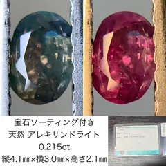2024年最新】アレキサンドライト ルースの人気アイテム - メルカリ