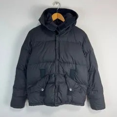 BEAMS Fine Clothing ビームスファインクロージング ブラック ダウンジャケット メンズ Sサイズ 古着 ストリートのサムネイル