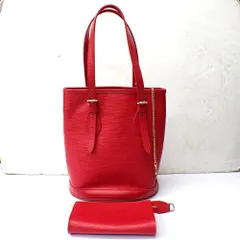 交渉可！ ルイヴィトン エピ　バケットPM　トートバッグ　ポーチ無し 楽天市場】LOUIS VUITTON ルイヴィトン M5899H エピ プチ