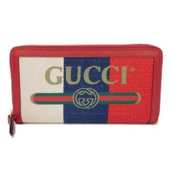 GUCCI グッチ バイアデラ ジップアラウンドウォレット インターロッキングG ウェブ ストライプ トリコロール ラウンドファスナー ロングジップウォレット 美品 ロゴ ストライプ 長財布 524790 9SBCG 9093