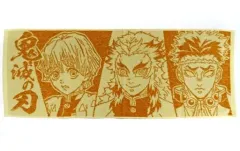 【中古】雑貨 C.我妻善逸＆煉獄杏寿郎＆悲鳴嶼行冥 オリジナルフェイスタオル 「鬼滅の刃×ローソン」 たまるよスタンプキャンペーン景品