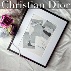 1980's ルネグリュオ ヴィンテージポスター(Christian Dior) - メルカリ