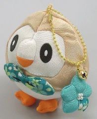 [Used] Keychain/Mascot (Character) Rowlet Chirimen-style Mascot "Pokémon" Pokémon Center Limited Edition