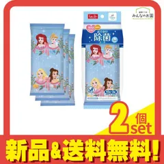 レック おでかけ除菌シート ディズニー プリンセス 10枚× 3個パック 2個セット まとめ売り