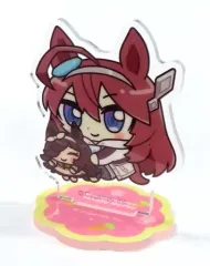 【中古】アクリルスタンド・アクリルパネル ミホノブルボン＆ライスシャワー 「ウマ娘 プリティーダービー POP UP STORE in マルイ ～春も夏も秋も冬もぬいぐるみといっしょ～ トレーディングアクリルスタンド～春も夏もぬいぐるみといっしょ～」