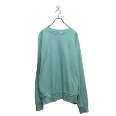 FILA プリント スウェット トレーナー フィラ XXL ミントグリーン ビッグサイズ 古着卸 アメリカ仕入 a605-7635