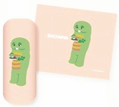 말리 [무료 배송] [가챠 핀 × 무크] 안경 케이스 [심플 스타일] [가챠 핀] [박스] [케이스] [안경 포함] [수납] [잡화] [상품] [귀여운] [TE]