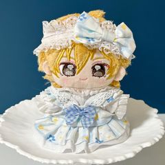 ちびスト ぬい服 ピンクベージュチェック×グリーンチェック 双子コーデ ちびぬい服 双子コーデ 6点セット - メルカリ