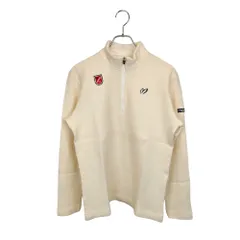 MASTER BUNNY EDITION マスターバニーエディション ゴルフ 長袖 ハーフジップ ニット セーター 158-7166151 6 ベージュのサムネイル