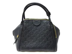 【美品】LOUIS VUITTON ルイヴィトン マレMM モノグラム アンプラント レザー ハンドバッグ M41040 箱・袋 ノワール(ブラック)