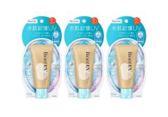 【3本セット】　ビオレ ＵＶ アクアリッチ 水肌記憶 ウォータリーホールドクリーム 50g 日焼け止め ノンケミカル処方 SPF50　配送種別：MR