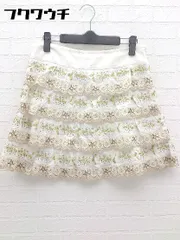 ◇ Chesty チェスティ 装飾 ミニ 台形 スカート サイズ1 ホワイト レディース  【1002800475360】