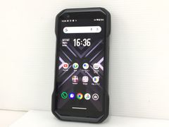【美品】KYOCERA 京セラ TORQUE G06 KYG03 128GB au スマートフォン ブラック SIMフリー 動作品