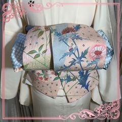 着物リメイク大島紬カシュクールワンピース　Ｍ〜L 大島紬リメイクワンピース カシュクール前合わせ ワンピースと