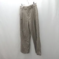 ◇ ⊇ UNIQLO COMPTOIR DES COTONNIERS タック入り ワイドパンツ サイズS ベージュ系 レディース E  【1502180049606】