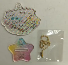 グレイ・パーカー・サービス アクスタにもなるホログラムアクリルキーホルダーコレクション 超まじかるちいかわ 集合/なんとか…なれ!!