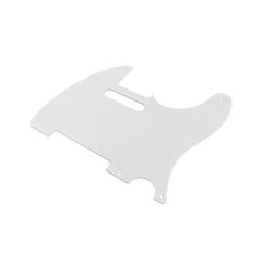 YJB PARTS TL50's テレキャスター用ピックガード マットホワイト(つや消し白)1Ply 5穴 インチ 日本製