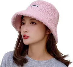 【スロウアンドメロウ】バケットハット ボア もこもこ ムートン ファー 帽子 レディース 韓国 風 暖かい ワンポイント ロゴ ストリート 系 5カラー HAT バケハ ハット キャップ キャスケット ふわふわ フワフワ モコモコ フェイクファー 温かい 防寒