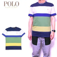 ラルフローレン Tシャツ メンズ 半袖 ボーダー Custom Slim Fit Striped Jersey T Ralph Lauren スリムフィット 春夏 セール