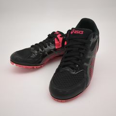 asics 陸上競技用スパイク 黒/ピンク 27.5cm - メルカリ