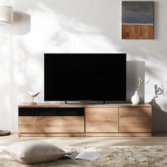 RASIK様商品 テレビボード120幅 + チェスト3段 セット 色 ブラウン