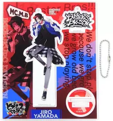 【中古】キーホルダー・マスコット(キャラクター) 山田二郎 オフィシャルアクリルスタンドキーホルダー(オリジナルマイク) 「ヒプノシスマイク -Division Rap Battle- 2nd LIVE＠シナガワ＜韻踏闘技大會＞」