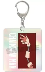 【中古】キーホルダー 01.デンジ(スクエア) アクリルキーホルダー(オーロラ) 「チェンソーマン」