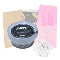 【ランダム小分け袋付き 】LUSH ラッシュ DARTY ダーティ ダーティー トゥースペーストタブ 歯みがき 歯磨き タブレット 歯磨き用タブレット 歯磨き粉 マウスウォッシュ オーラルケア お口のケア ホワイトニング セルフホワイトニング 口臭 予防 ス 