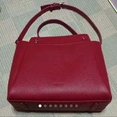 バルコス  シュリンクレザー３WAYハンドバッグ　アリス